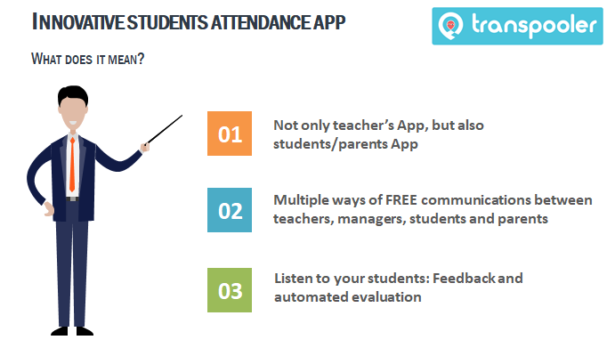 Student attendance Apps by Transpooler Inc